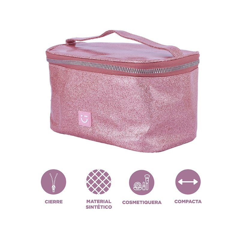 Cosmetiquera-tipo-neceser-miniso-serie-moon-stars-glitter-rosa-Miniso-4-25590