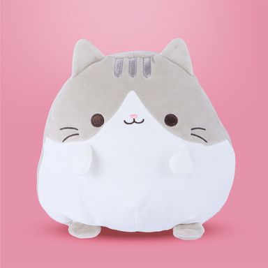 Peluche 33 cm gato gris serie miniso -  Miniso