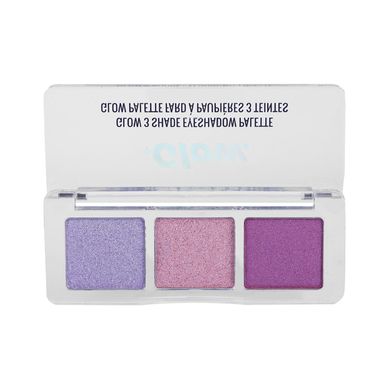 Glow paleta de sombras de ojos 3 sombras 01 rosebud -  Miniso