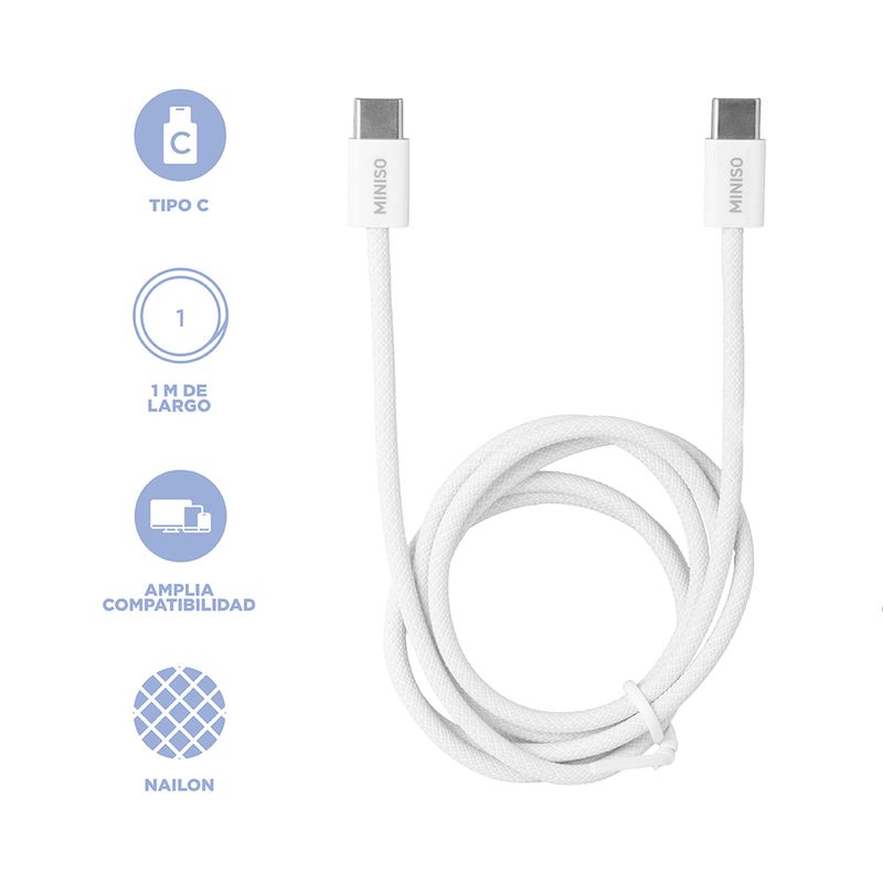 Cable-de-carga-y-datos-para-iphone-15-miniso-blanco-Miniso-3-25129