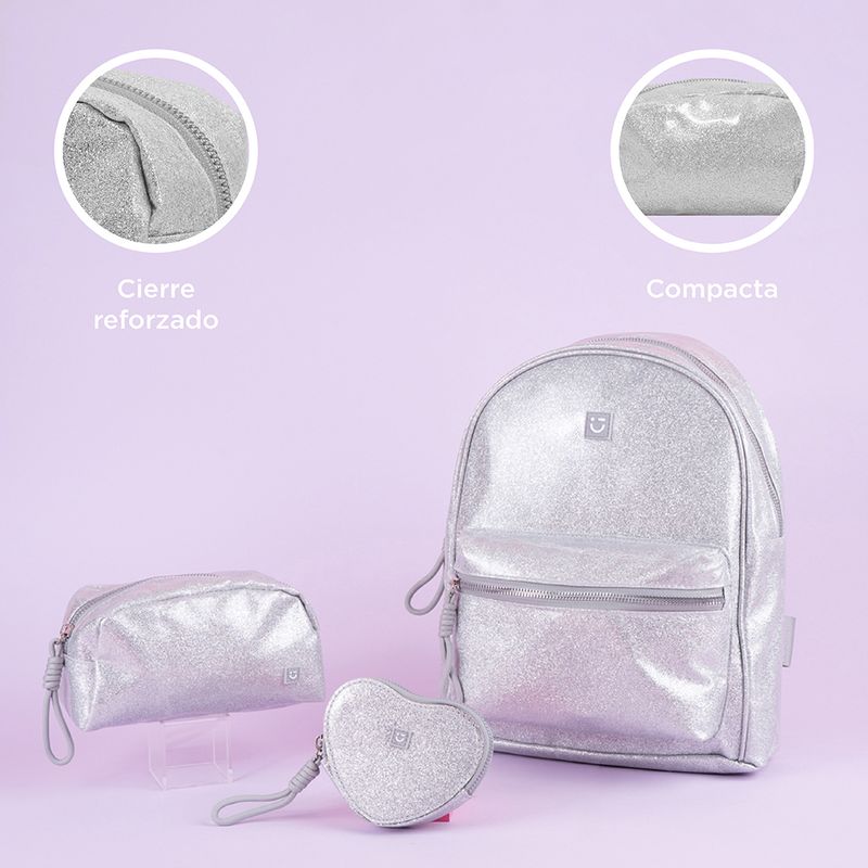 Cosmetiquera-miniso-serie-moon-stars-glitter-plata-Miniso-6-25591