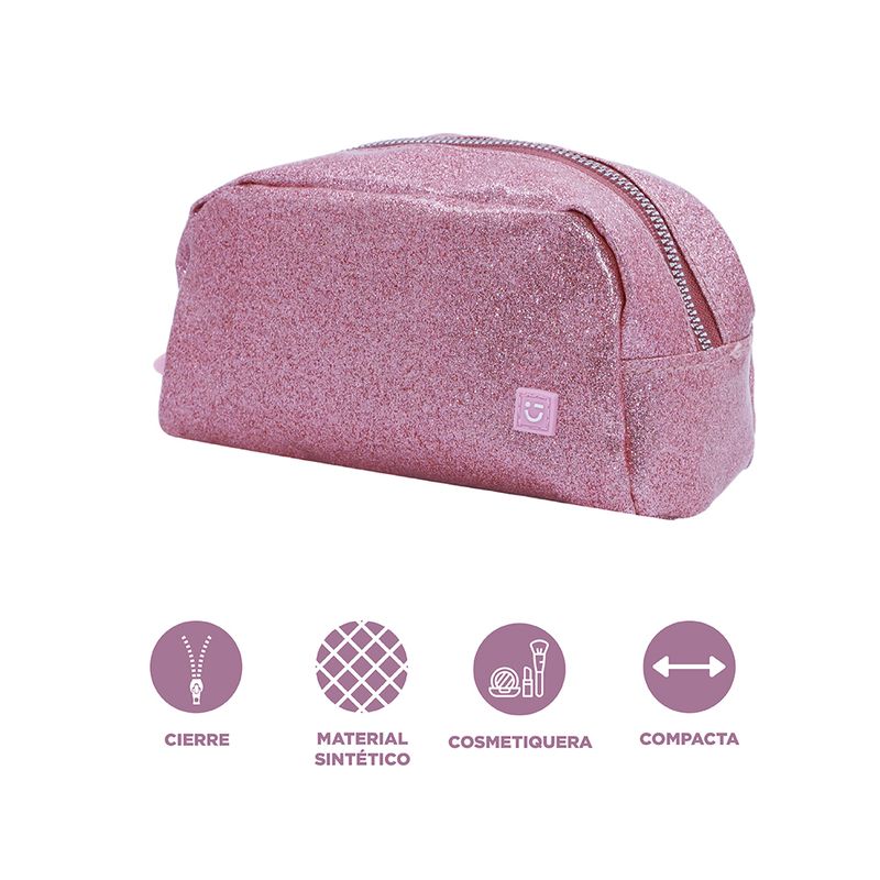 Cosmetiquera-miniso-serie-moon-stars-glitter-rosa-Miniso-4-25592
