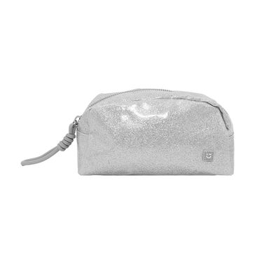Cosmetiquera miniso serie moon stars glitter plata -  Miniso