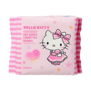 Toallitas secas con textura de grano perlado de hello kitty 25 toallitas -  Sanrio