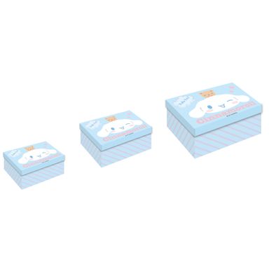 Caja de regalo cinnamoroll 3 tamaños surtidos serie sanrio -  Sanrio