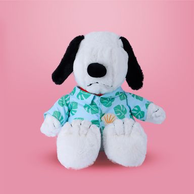 Peluche 30 cm sentado camisa serie snoopy -  Snoopy