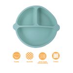Taz-n-de-silicona-de-color-solido-con-3-compartimentos-verde-Miniso-5-25734