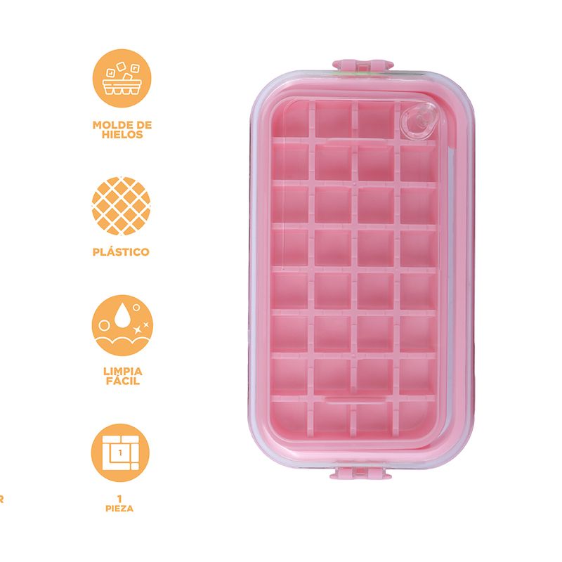 Molde-bandeja-grande-para-cubitos-de-hielo-rosa-Miniso-3-25736