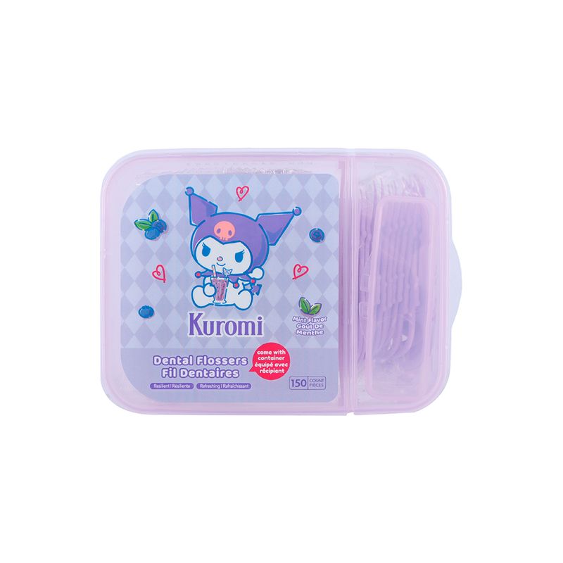 Hilo-dental-kuromi-extra-fino-con-sabor-a-menta-paquete-familiar-150-unidades-Sanrio-1-24358