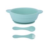 Taz-n-de-silicona-de-color-solido-con-cuchara-y-folk-verde-Miniso-1-25732
