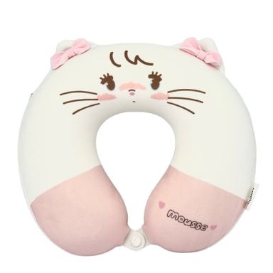 Almohada de viaje colección mikko viscoelástica para el cuello mousse -  Mikko