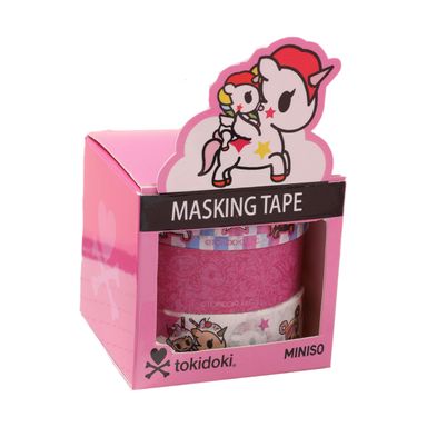 Cinta adhesiva 3 unidades serie tokidoki -  Tokidoki