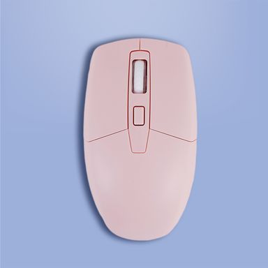 Mouse inalámbrico silencioso mod lw20 rosa -  Miniso