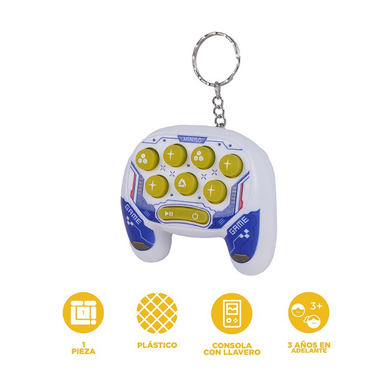 Llavero-port-til-whack-a-mole-future-soldier-mod-k212-blanco-Miniso-3-25433