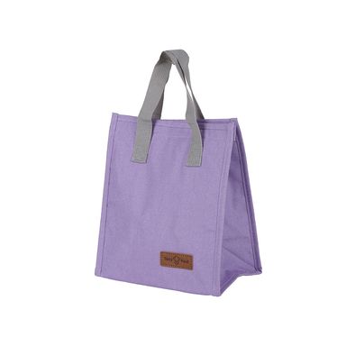 Lonchera miniso estilo bolsita lisa morado -  Miniso