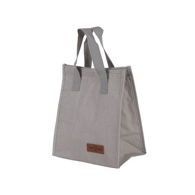 Lonchera miniso estilo bolsita lisa gris -  Miniso