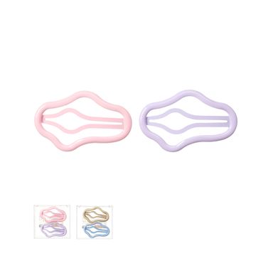 Set de broches para cabello miniso nubes mix de colores 4 pzas -  Miniso