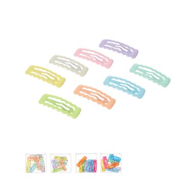Set de broches para cabello miniso estuche rectangular 8 pzas -  Miniso