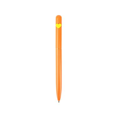 Lapicero de metal giratorio con forma de corazón 1.0 mm amarillo serie miniso -  Miniso