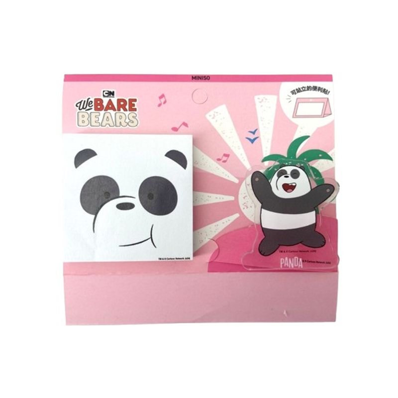 Post-it-80-hojas-y-clip-acr-lico-panda-pdq-serie-wbb-We-Bare-Bears-1-25490