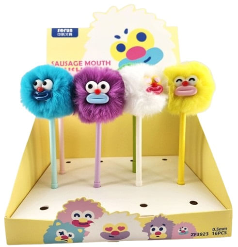 Lapicero-pompom-de-gel-0-5-mm-negro-6-modelos-surtidos-serie-midodo-Miniso-1-25563