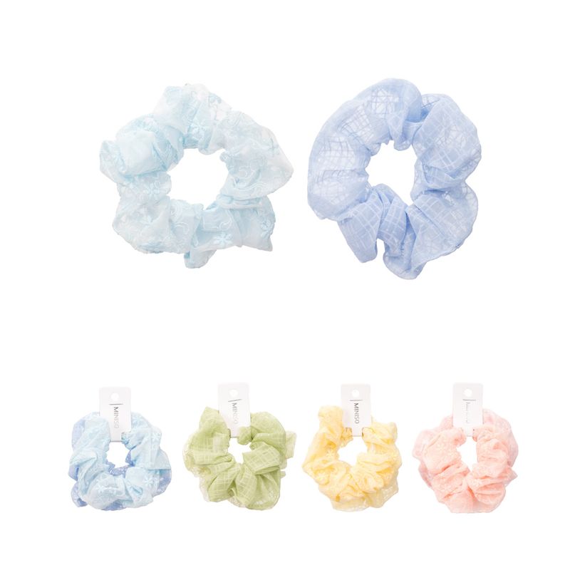 Set-de-ligas-para-el-cabello-miniso-tela-de-encaje-mix-de-colores-2-pzas-Miniso-1-17753