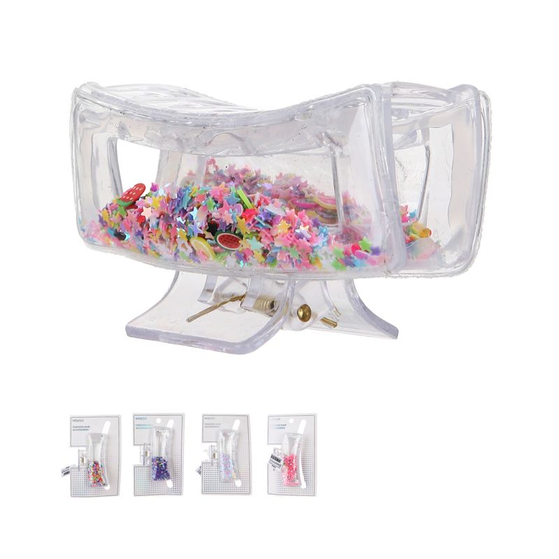 Pinza-para-cabello-miniso-serie-fairy-tale-8cm-rectangular-transparente-confetti-estrellas-Miniso-1-22737
