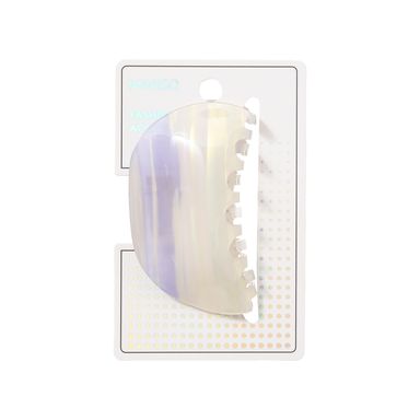 Pinza para cabello miniso rayas aperlada rosa -  Miniso