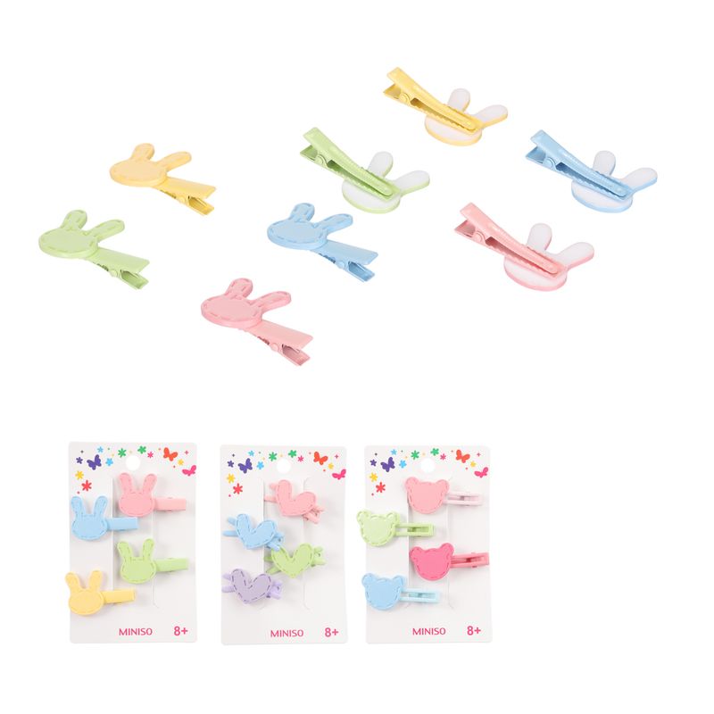 Set-de-broches-infantiles-miniso-corazones-conejos-ositos-4-pzas-Miniso-1-19492