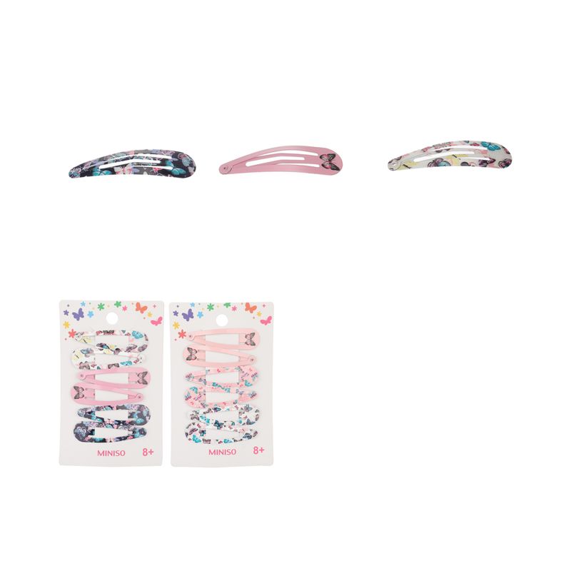 Set-de-broches-infantiles-miniso-met-licos-impresos-mariposas-multicolor-6-pzas-Miniso-1-19969
