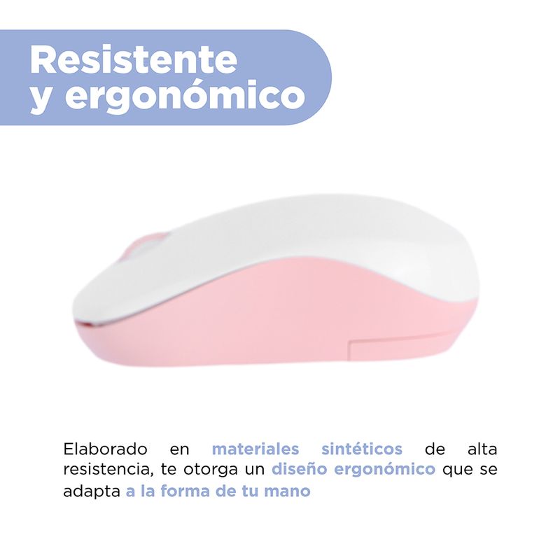Set-de-teclado-y-mouse-inal-mbrico-blanco-rosa-Miniso-6-6113