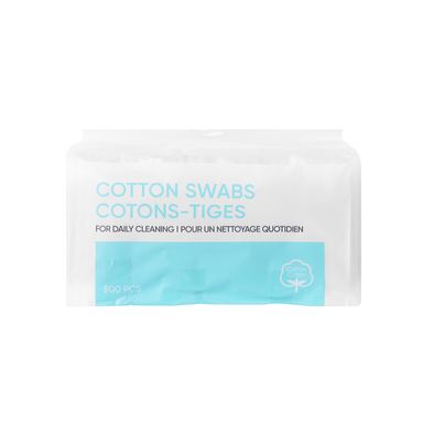 Cotonetes en bolsa blanco 800pzas - Miniso