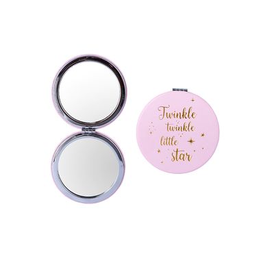 Espejo compacto de doble cara serie moon stars -  Miniso