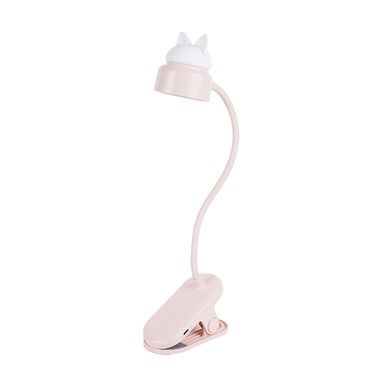 Lámpara de escritorio recargable con clip mod ald db60 rosa  -  Miniso