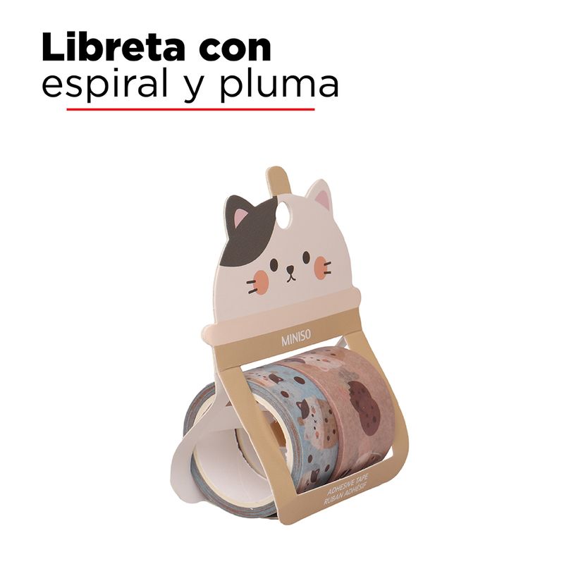 Adhesivo-washi-milk-tea-series-gatito-2-pzas-Miniso-3-7519