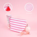 Cosmetiquera-miniso-forma-trapecio-serie-rayas-rosa-Miniso-6-25871