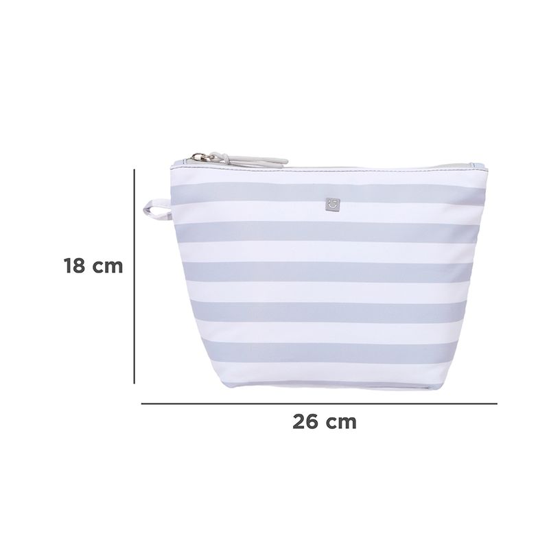 Cosmetiquera-miniso-forma-trapecio-serie-rayas-gris-Miniso-7-25872
