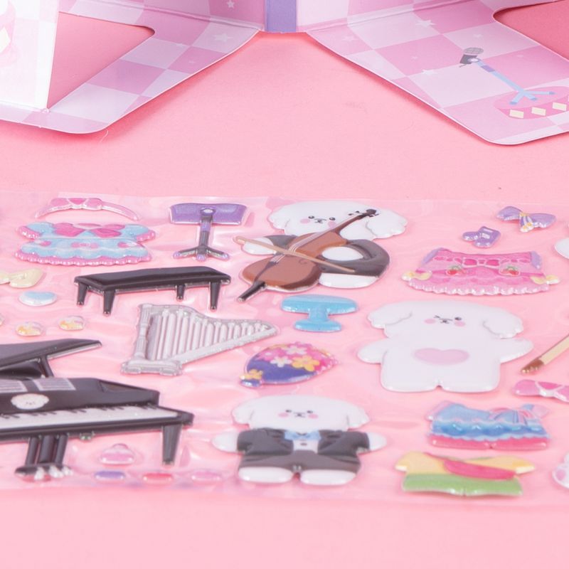 Stickers-hinchables-mel-n-concierto-de-m-sica-serie-miniso-Miniso-5-25932
