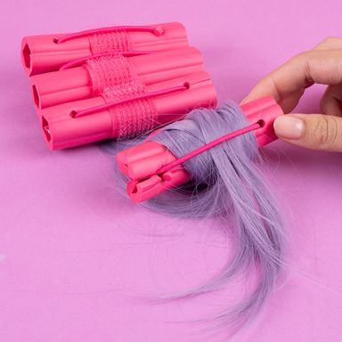 Rizadores de esponja forma de flores para pelo 6 piezas -  Miniso