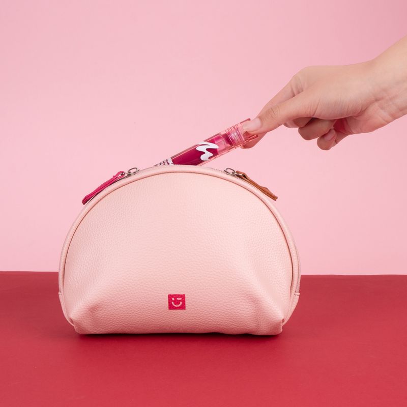 Cosmetiquera-miniso-chic-tipo-piel-con-doble-cierre-rosa-Miniso-2-25999