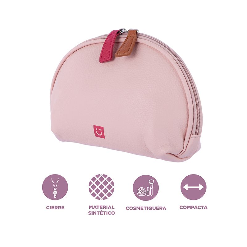 Cosmetiquera-miniso-chic-tipo-piel-con-doble-cierre-rosa-Miniso-4-25999