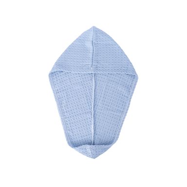 Toalla para cabello premium azul -  Miniso