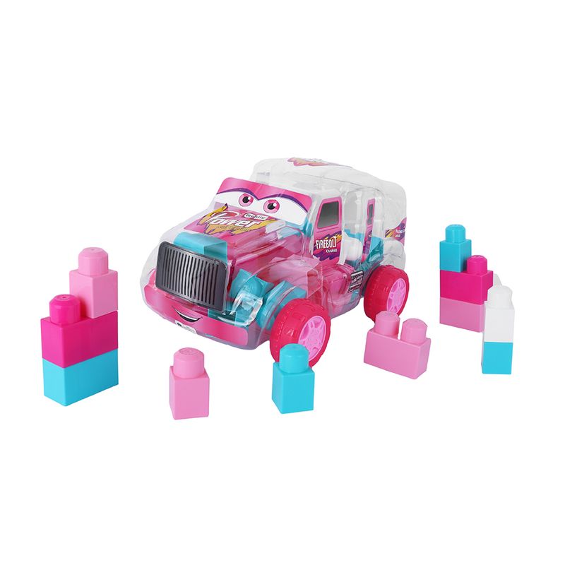 Bloques-grandes-coche-retro-rosa-serie-miniso-Miniso-1-25996