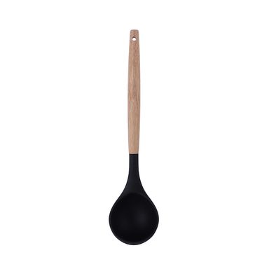 Utensilio de cocina cucharón de sopa silicona gris serie miniso -  Miniso