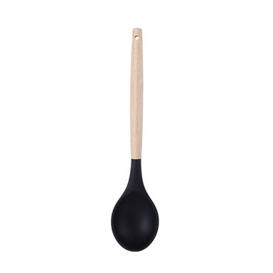 Utensilio de cocina cucharón de sopa pequeño silicona gris serie miniso -  Miniso