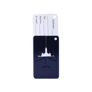 Etiqueta para equipaje azul marino serie miniso -  Miniso