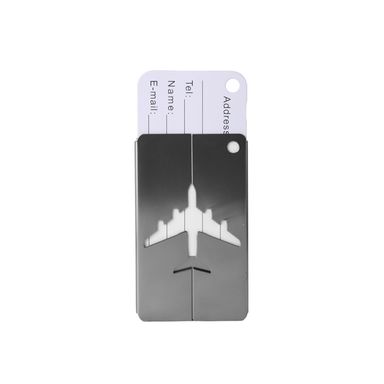 Etiqueta para equipaje gris marino serie miniso -  Miniso