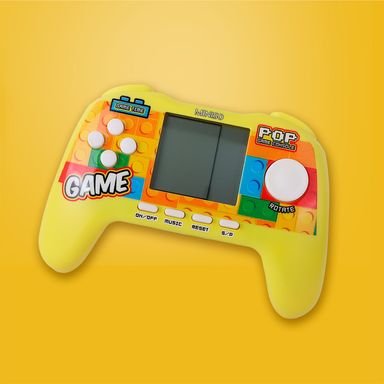 Consola de juegos de la serie building block mod k1002 2 amarillo miniso -  Miniso