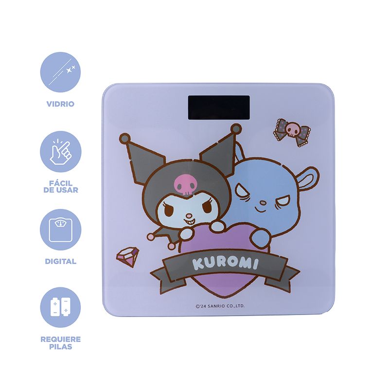 Balanza-digital-cristal-templado-28cm-personajes-sanrio-kuromi-mod-sctzc-220419-Sanrio-3-22598