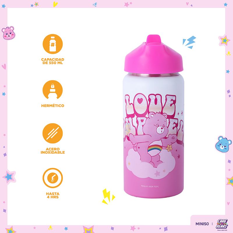Vaso-de-acero-colecci-n-care-bears-botella-de-acero-con-asa-550-ml-rosa-Care-Bears-3-25209